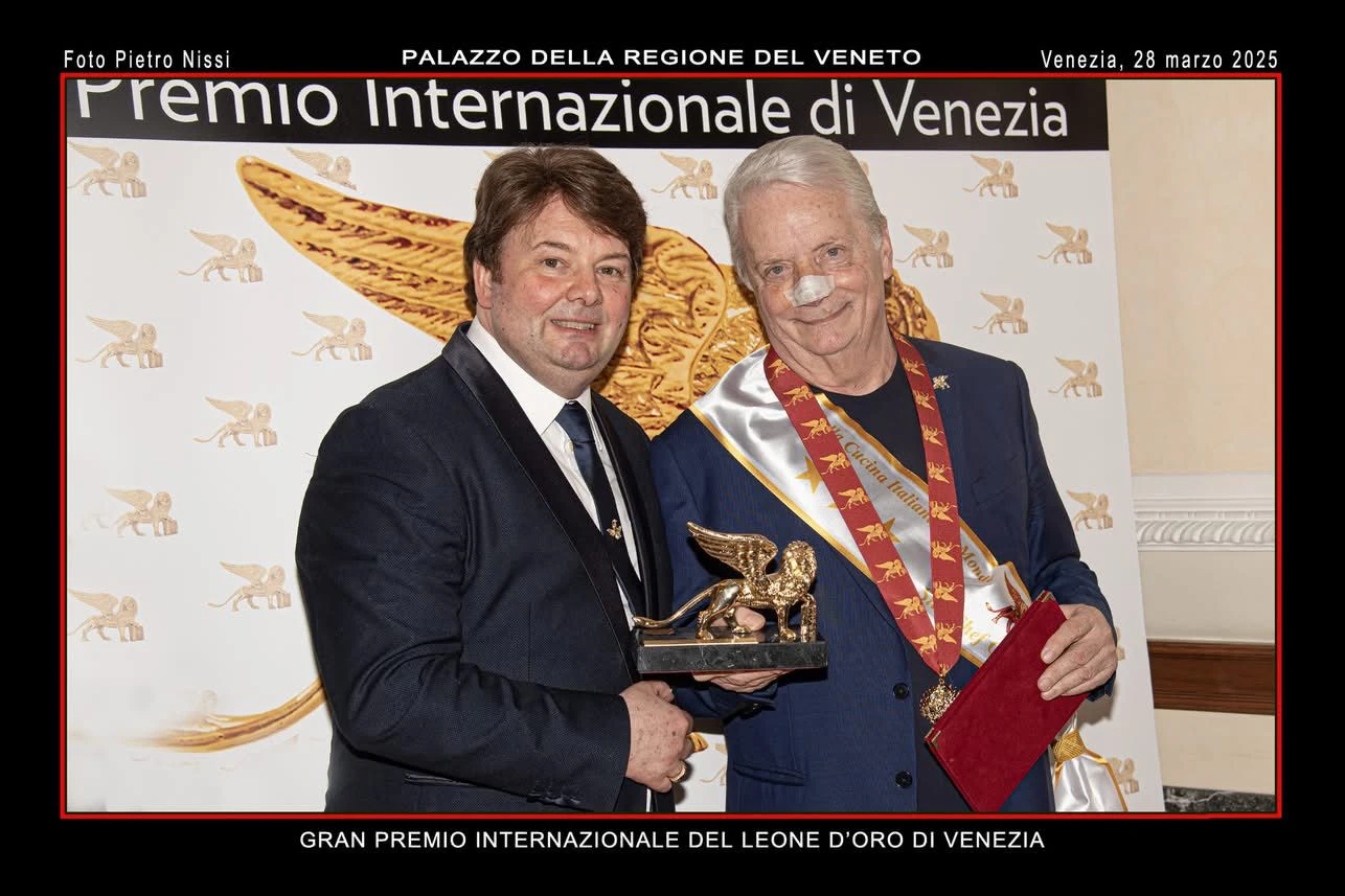 Iginio Massari alla premiazione del 28 marzo 2025, foto Pietro Nissi